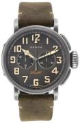 Zenith Herreur 11.2430.4069-21.C773 Pilot Grå/Læder Ø45 mm