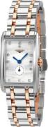 Longines Dameur L5.255.5.87.7 Dolcevita Hvid/18 karat rosa guld