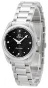 Omega Dameur 220.10.28.60.51.001 Seamaster Aqua Terra 150M Sort/Stål