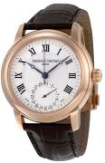 Frederique Constant Herreur FC-710MC4H4 Classics Sølvfarvet/Læder