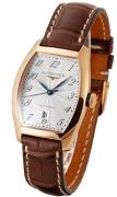 Longines Dameur L2.142.8.73.2 Evidenza Hvid/Læder 30.6x26 mm