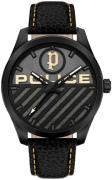 Police Herreur PEWJA2121403 Grille Grå/Læder Ø42 mm