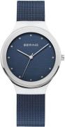 Bering Dameur 12934-307 Blå/Stål Ø34 mm