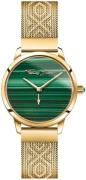 Thomas Sabo Dameur WA0365-264-211 Glam Grøn/Gul guldtonet stål Ø33