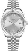 Stührling Original Herreur 4024.1 Gamine Sølvfarvet/Stål Ø36 mm