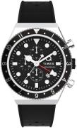 Timex Herreur TW2V70000 Q Sort/Gummi Ø40 mm