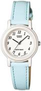 Casio Dameur LQ-139L-2BDF Classic Hvid/Læder Ø25 mm