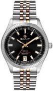 Gant Herreur G166009 Sussex Sort/Gul guldtonet stål Ø43 mm