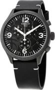 Tissot Herreur T116.617.36.067.00 T-Sport Sort/Læder Ø45 mm