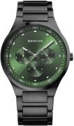 Bering Herreur 11740-728 Classic Grøn/Stål Ø40 mm
