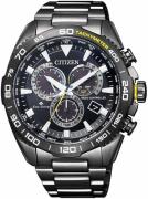 Citizen Herreur CB5037-84E Sort/Stål Ø44.6 mm