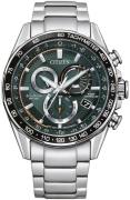 Citizen Herreur CB5914-89X Radio Controlled Grøn/Stål Ø43 mm