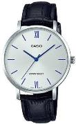 Casio Dameur LTP-VT01L-7B1UDF Classic Sølvfarvet/Læder Ø34 mm