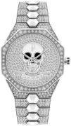 Police Dameur PL16027BS.04M Krystalludsmykket/Stål Ø36 mm