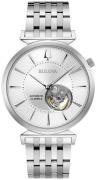 Bulova Herreur 96A235 Classic Sølvfarvet/Stål Ø40 mm