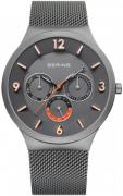 Bering Herreur 33441-377 Grå/Stål Ø41 mm