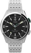 Timex Herreur TW2V49700 The Waterbury Sort/Stål Ø41 mm