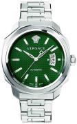 Versace Herreur VEAG00122 Dylos AUtomatic Grøn/Stål Ø42 mm