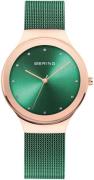 Bering Dameur 12934-868 Classic Grøn/Stål Ø34 mm