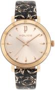 Police Dameur PL16033MSRB.32 Ponta Rosa guldfarvet/Læder Ø36 mm