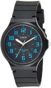 Casio Herreur MW-240-2BVDF Classic Sort/Resinplast Ø43.5 mm