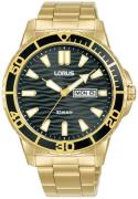 Lorus Herreur RH362AX9 Sport Grå/Gul guldtonet stål Ø42 mm