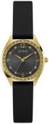 Guess Dameur GW0820L1 Charlotte Sort/Gummi Ø30 mm