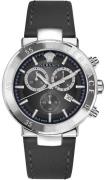 Versace Herreur VEPY00120 Urban Mystique Sort/Læder Ø44 mm
