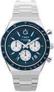 Timex Herreur TW2W51600 Q Blå/Stål Ø40 mm