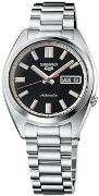 Seiko 5 Herreur SRPK89K1 Sort/Stål Ø37.4 mm