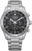 Citizen Herreur CA4600-89E Chrono Sort/Stål Ø44 mm