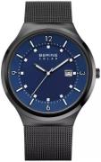 Bering Herreur 14442-227 Solar Blå/Stål Ø42 mm
