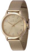 Invicta Dameur 47275 Wildflower Guld/Gul guldtonet stål Ø34 mm
