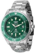 Invicta Herreur 45811 Pro Diver Grøn/Stål Ø47 mm