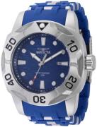 Invicta Herreur 44115 Sea Spider Blå/Stål Ø50 mm