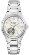 Bulova Dameur 96P247 Sutton Hvid/Stål Ø34 mm
