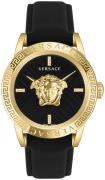 Versace Herreur VESN00422 V Code Sort/Læder Ø43 mm
