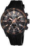 Lotus Herreur 18672/C Chrono Grå/Gummi Ø43.5 mm