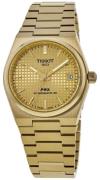 Tissot Dameur T137.207.33.021.00 PRX Guldfarvet/Guldtonet stål Ø35