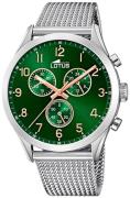 Lotus Herreur 18637/2 Minimalist Grøn/Stål Ø43 mm