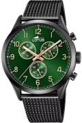 Lotus Herreur 18639/E Classic Grøn/Stål Ø43 mm