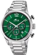Lotus Herreur 18688/4 Classic Grøn/Stål Ø43 mm