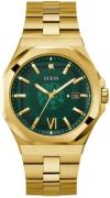 Guess Herreur GW0573G2 Emperor Grøn/Gul guldtonet stål Ø42 mm