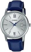 Casio Herreur MTP-V002L-2B3UDF Classic Sølvfarvet/Læder Ø37 mm
