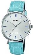 Casio LTP-VT01L-7B3UDF Classic Blå/Læder Ø34 mm