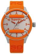 Superdry Herreur SYG125O Classic Hvid/Resinplast Ø44 mm