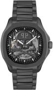 Philipp Plein Herreur PWRAA0423 High-Conic Sort/Stål Ø42 mm