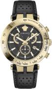 Versace Herreur VEJB00422 Bold Sort/Læder Ø46 mm