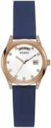 Guess Dameur GW0356L1 Mini Aura Hvid/Gummi Ø31 mm