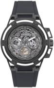 Guess Herreur GW0423G3 Matrix Grå/Gummi Ø46 mm